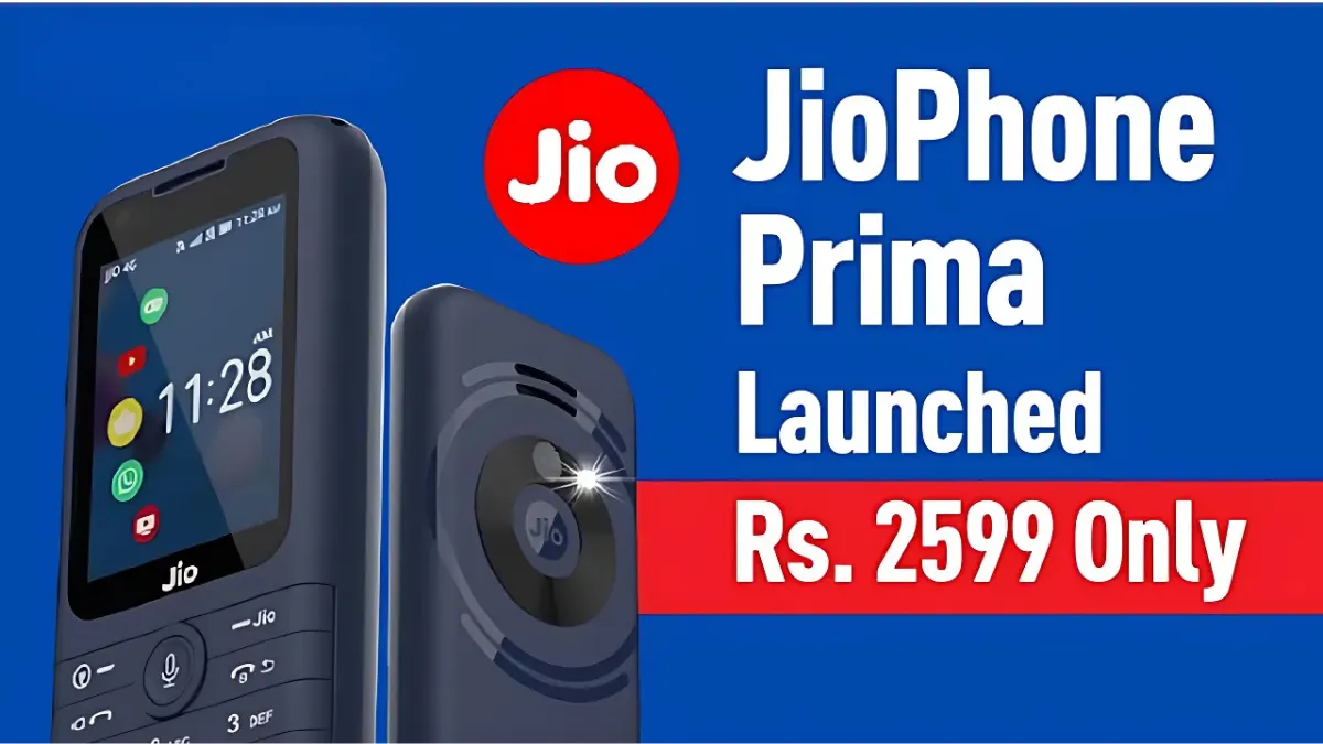 Jio Phone Prima Launched